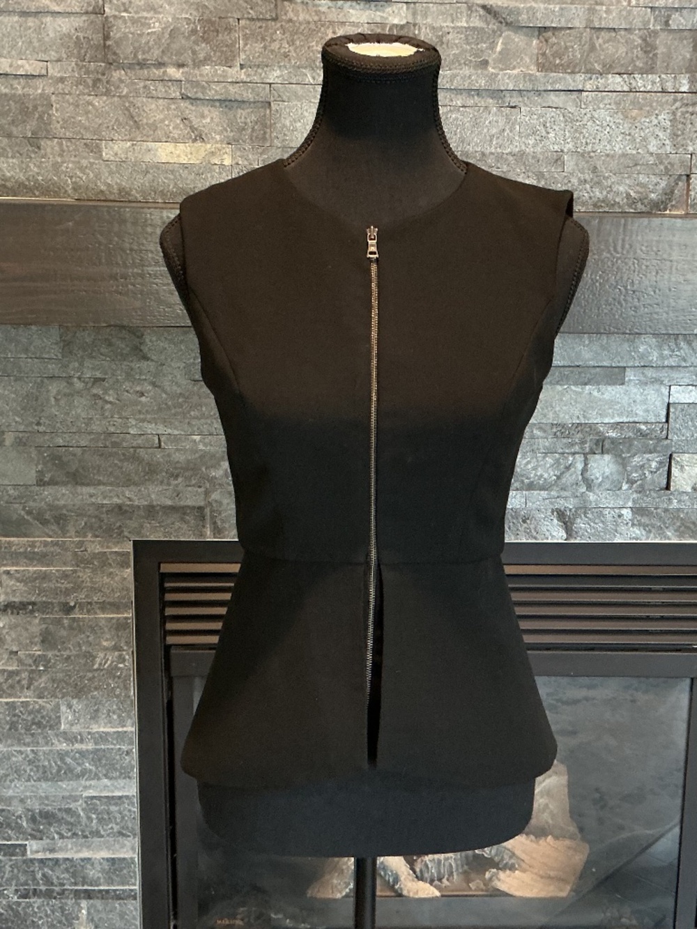 Classy and professional BCBGMAXAZRIA peplum top